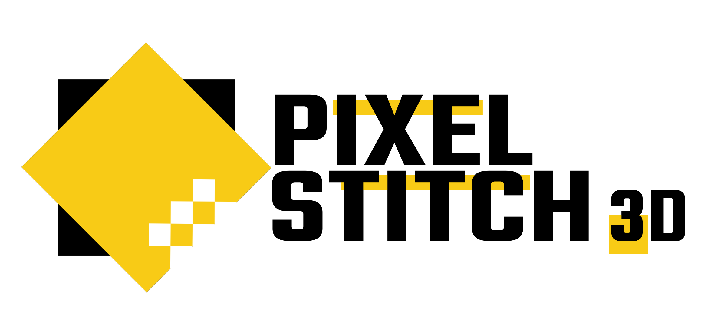 Pixel Stitch 3D Logo